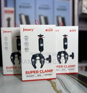 Jmary Sr-56 Super Clamp With a 360-Degree Ball Head, Suitable
