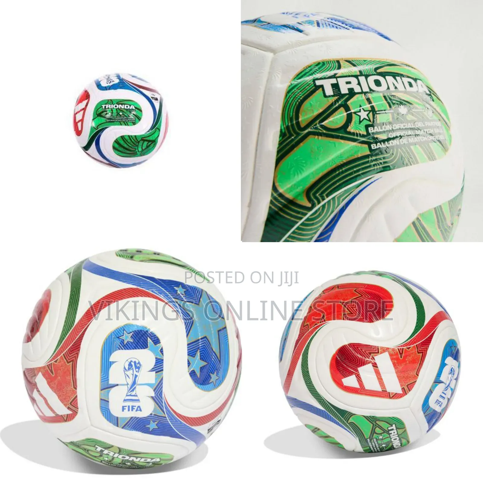 Trionda Pro Fifa World Cup 26 Unisex Football 5 Pro League Soccer Ball