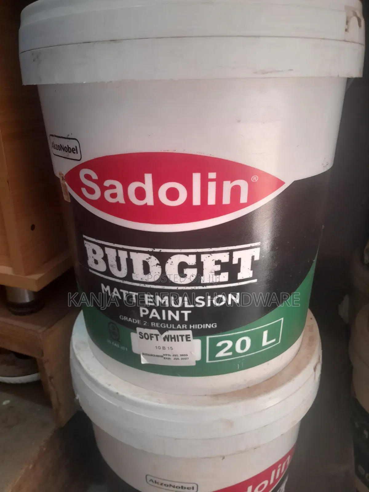 Budget Matt Emulsion Paint 20l