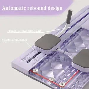 5-in-1 Foldable Pilates Reformer Board Ab Core Trainer Smart Timer