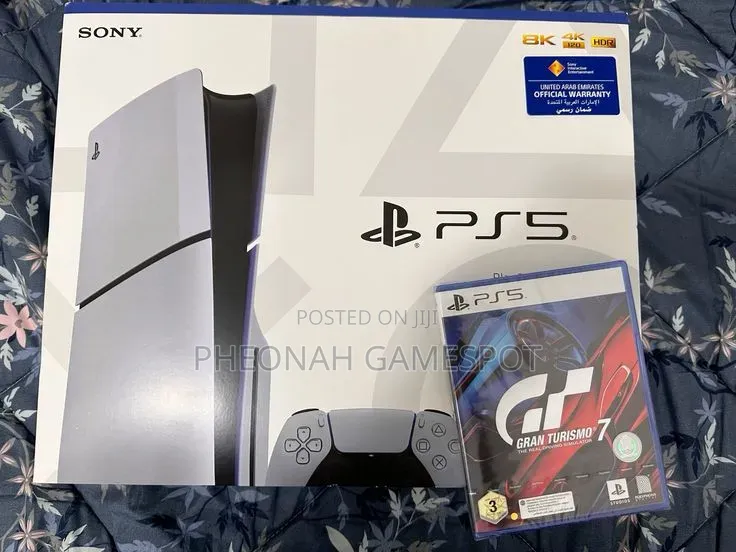 Brand New Ps5 Slim Disc With Gran Turismo 7 Game