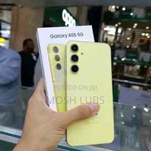 New Samsung Galaxy A55 256 GB Yellow
