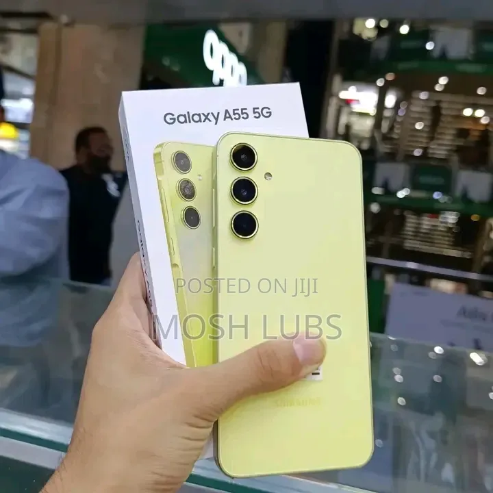 New Samsung Galaxy A55 256 GB Yellow