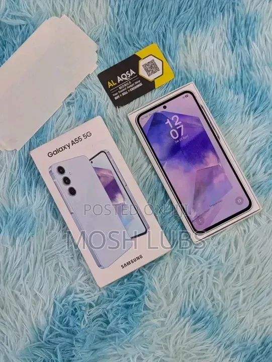 New Samsung Galaxy A55 256 GB Blue