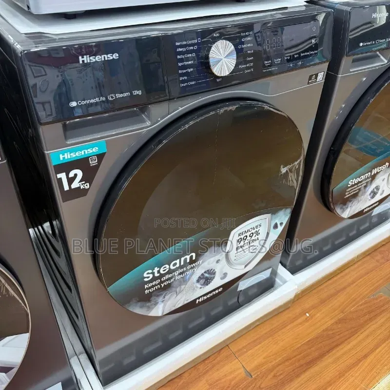 Hisense 12kgs Automatic Front Loader Washing Machines 
