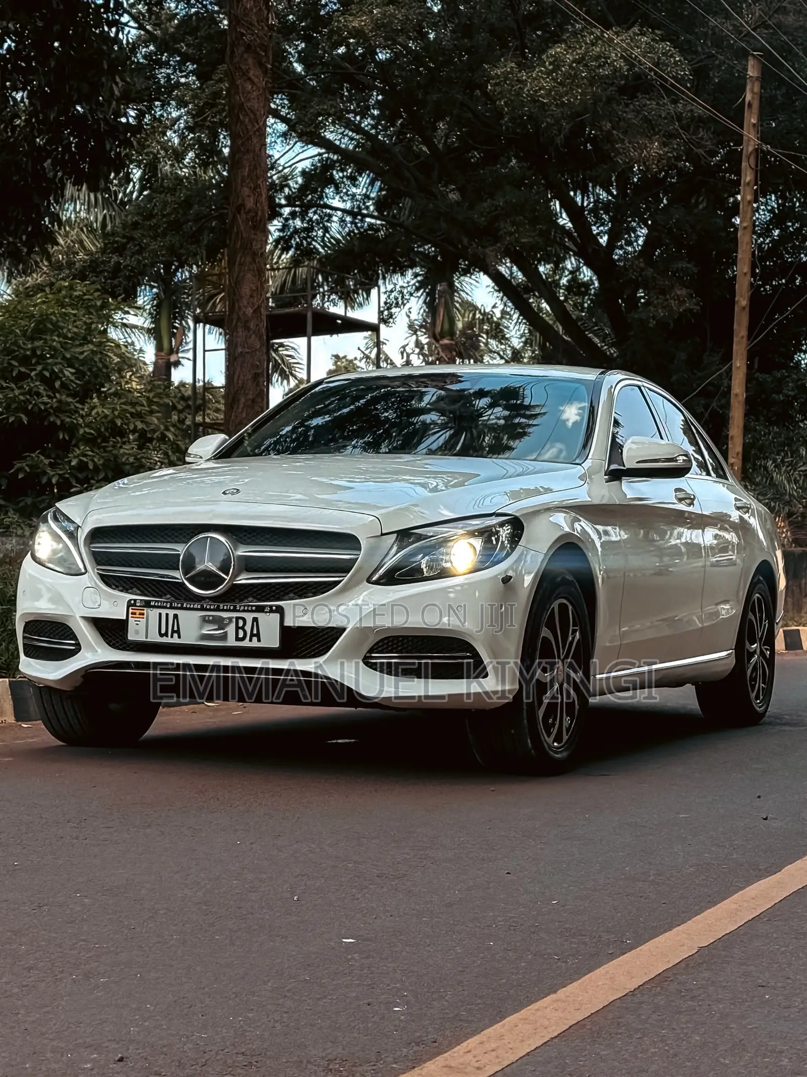 Mercedes-Benz C180 2015 White