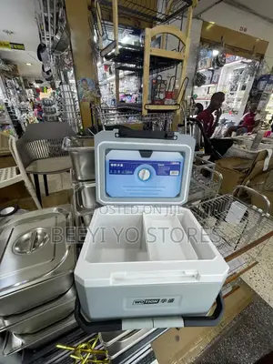 Portable Wotion-Branded Cooler Box.
