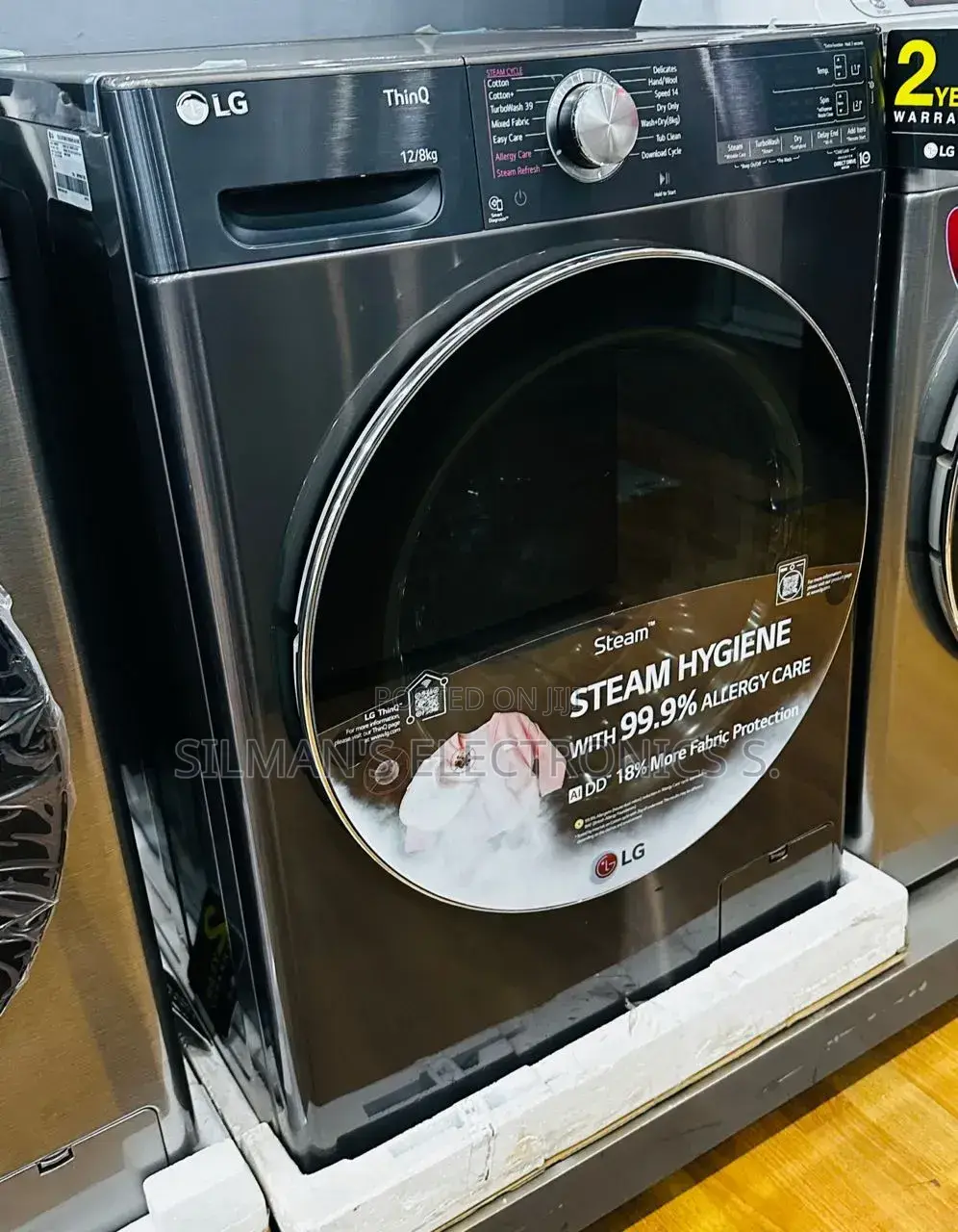 Lg 12kg Washer 8kg Dryer Washing Machine New Model