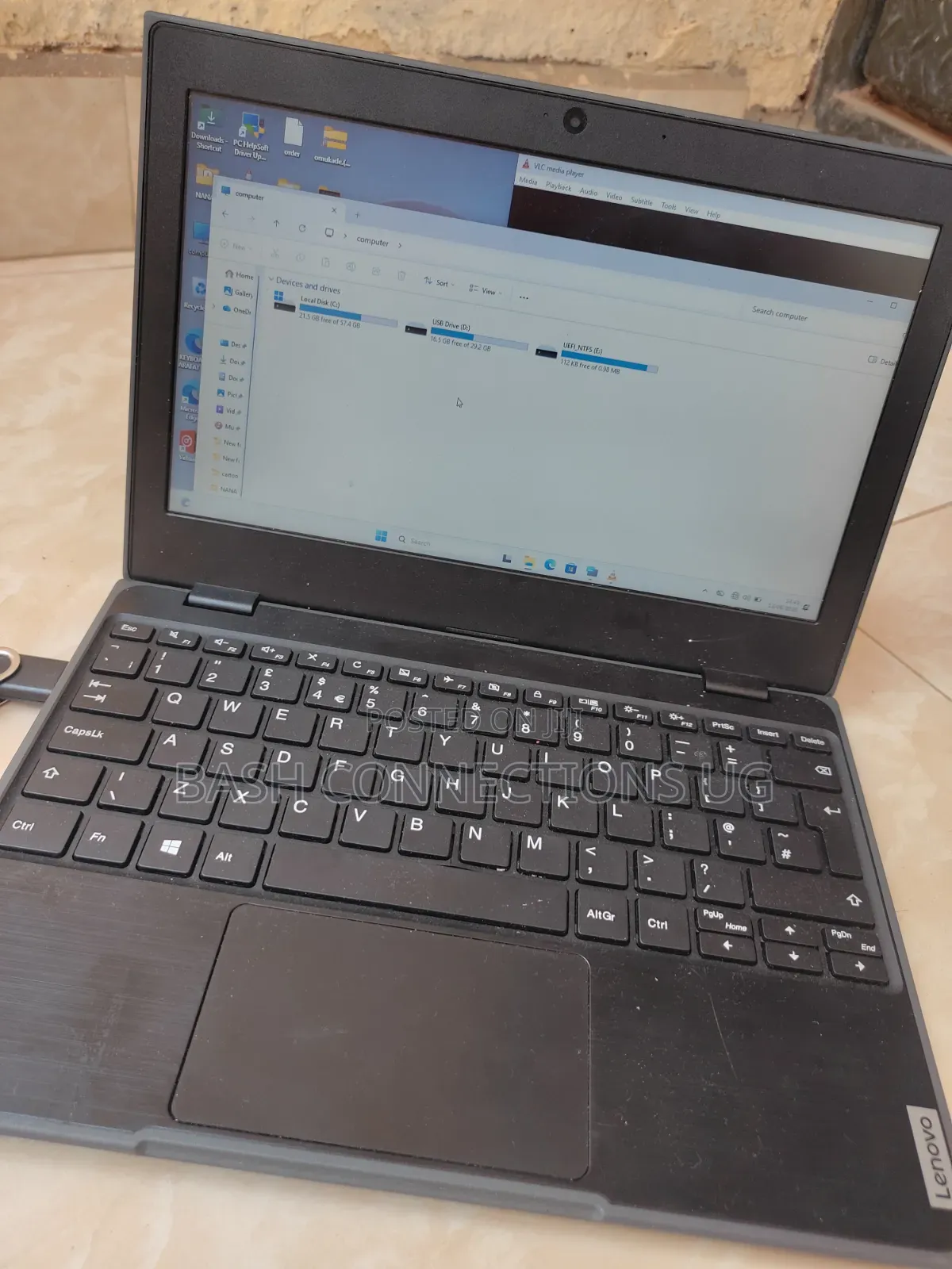 Laptop Lenovo 100e 4GB Intel Celeron SSD 60GB