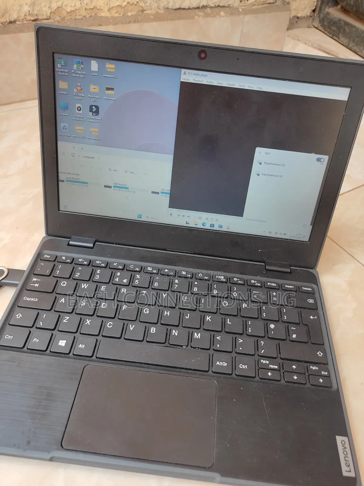 Laptop Lenovo 100e 4GB Intel Celeron SSD 60GB