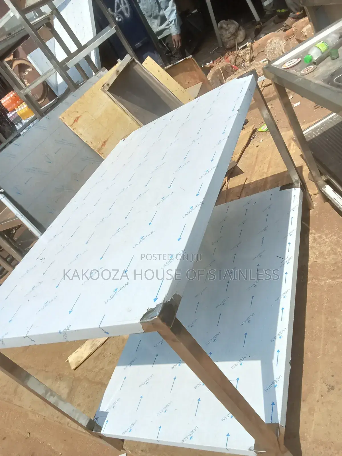 Stainless Steel Working Top Five Fit