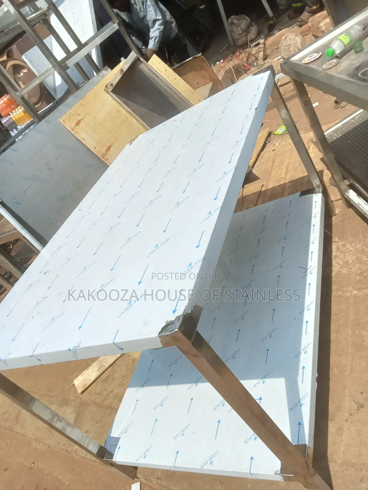 Stainless Steel Working Top Five Fit