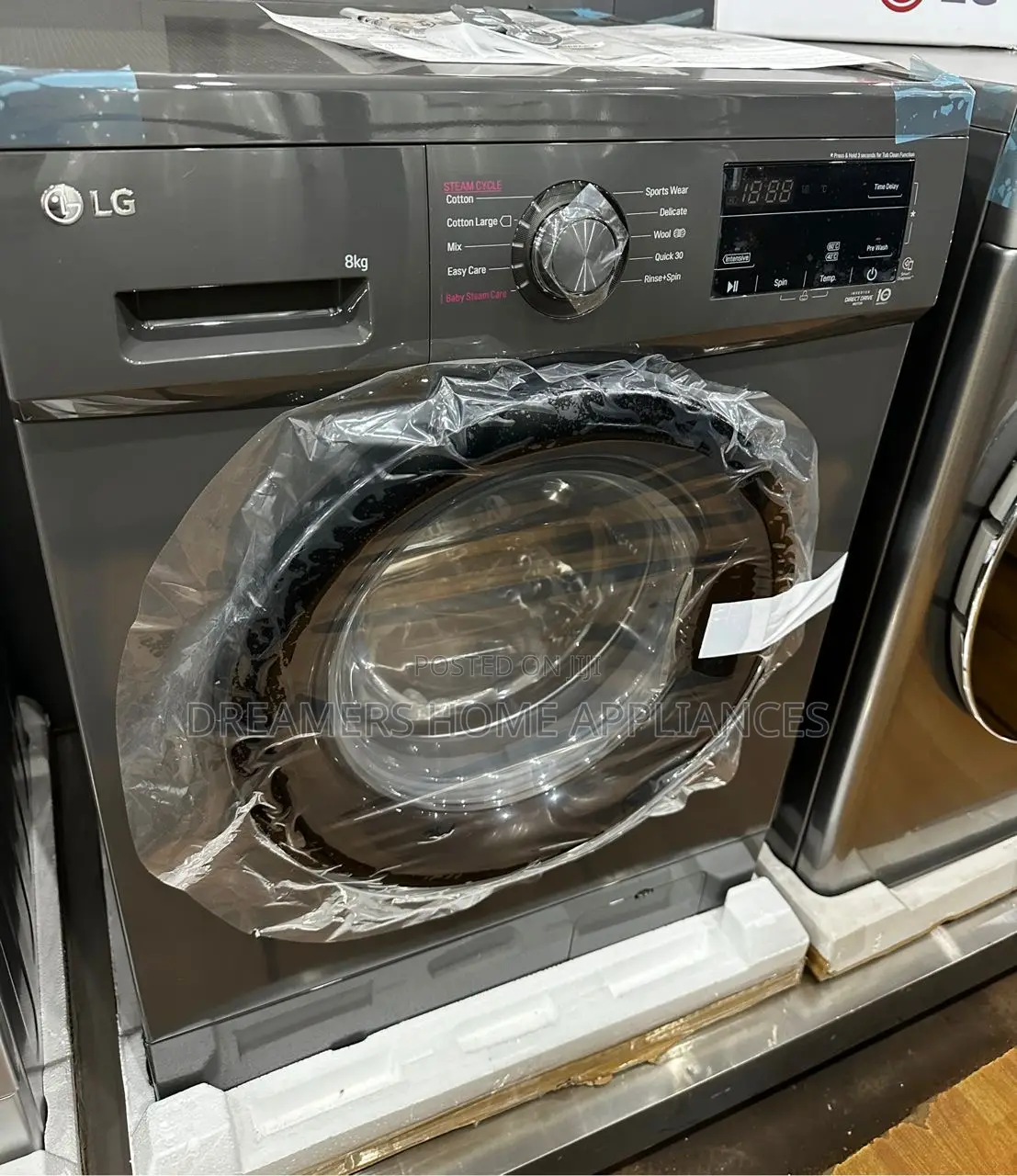 Lg 8kg Front Loader Washing Machine