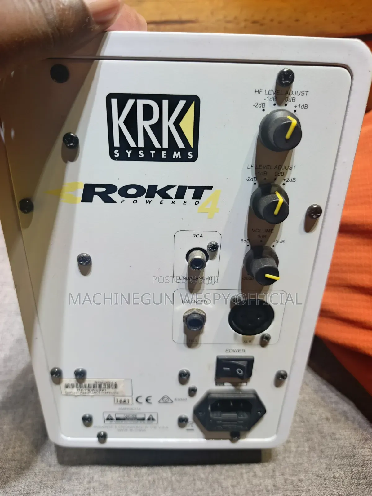 KRK or Rokit 4 Studio Monitor Speakers