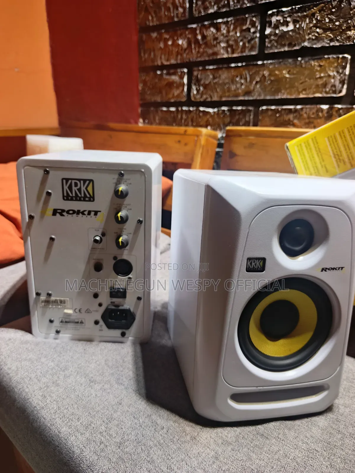 KRK or Rokit 4 Studio Monitor Speakers