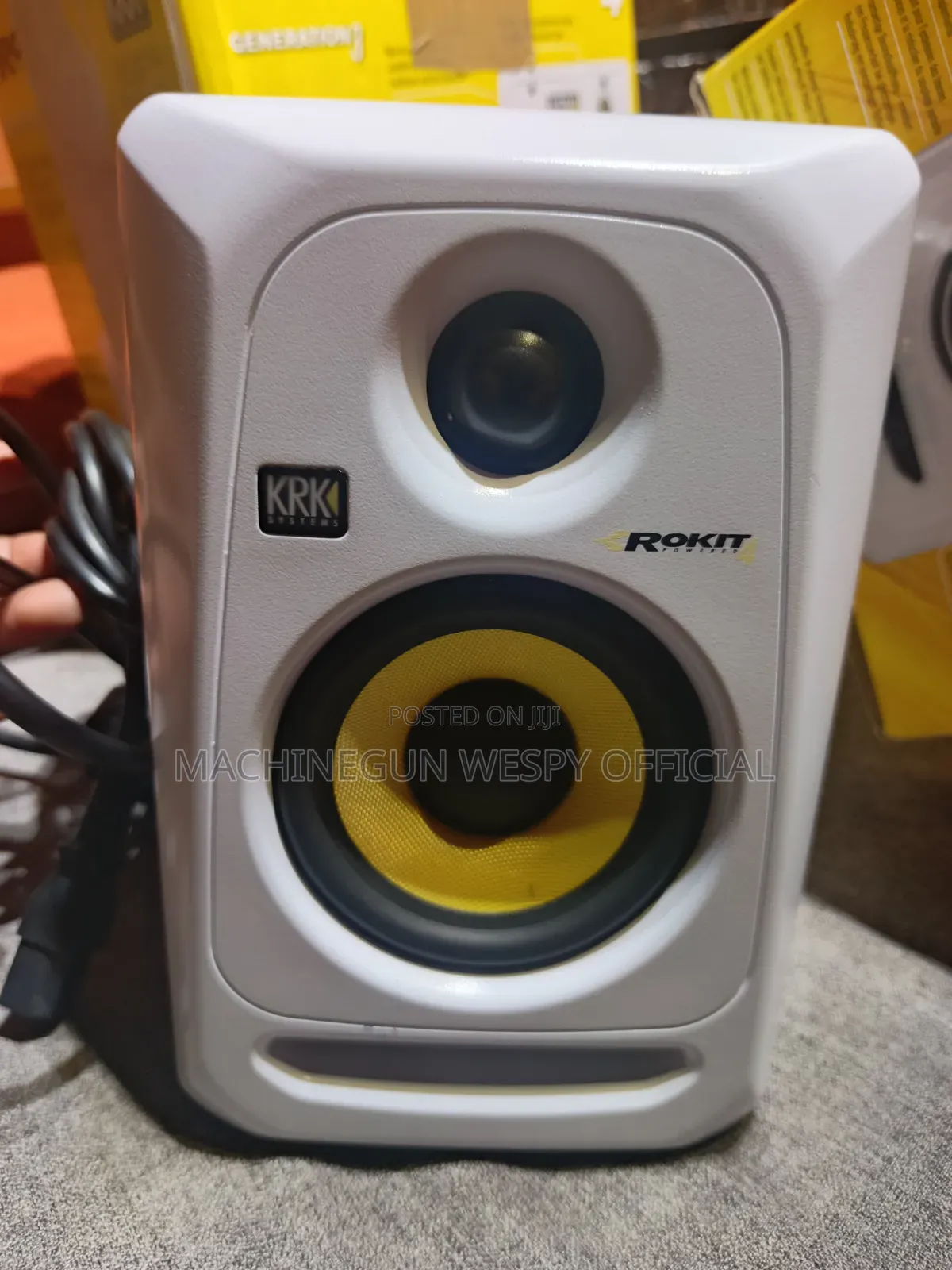 KRK or Rokit 4 Studio Monitor Speakers