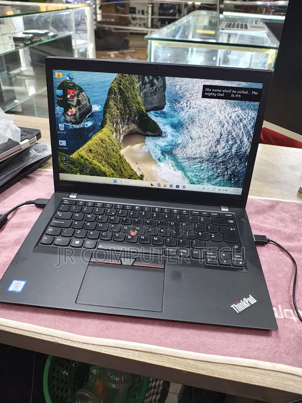 Laptop Lenovo ThinkPad T470s 8GB Intel Core i7 SSD 256GB