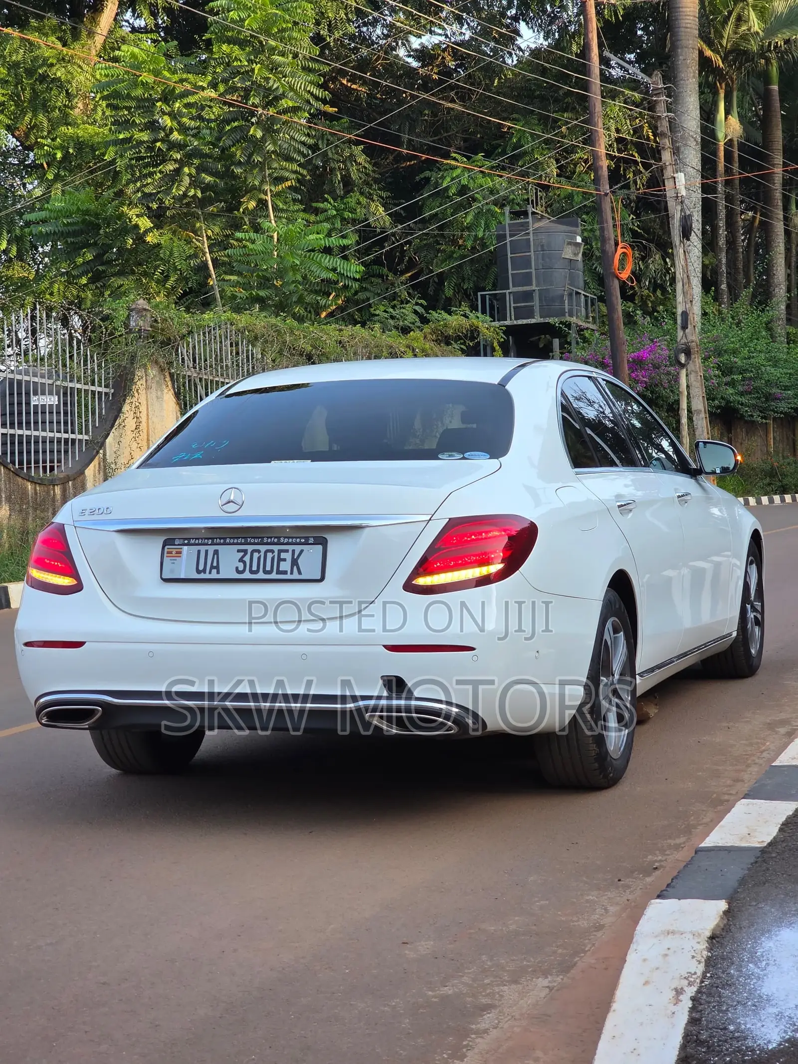 Mercedes-Benz E200 2018 White