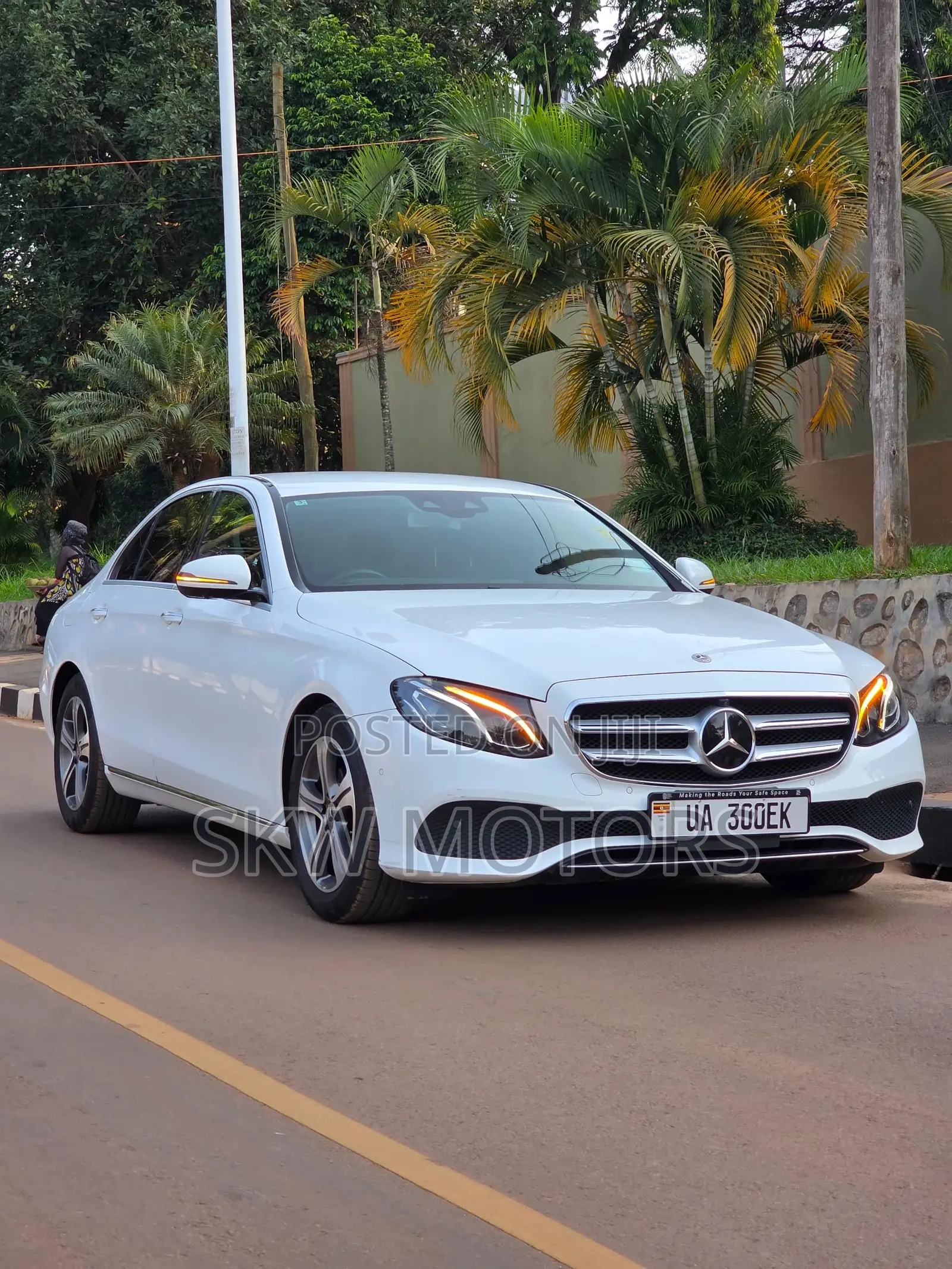 Mercedes-Benz E200 2018 White