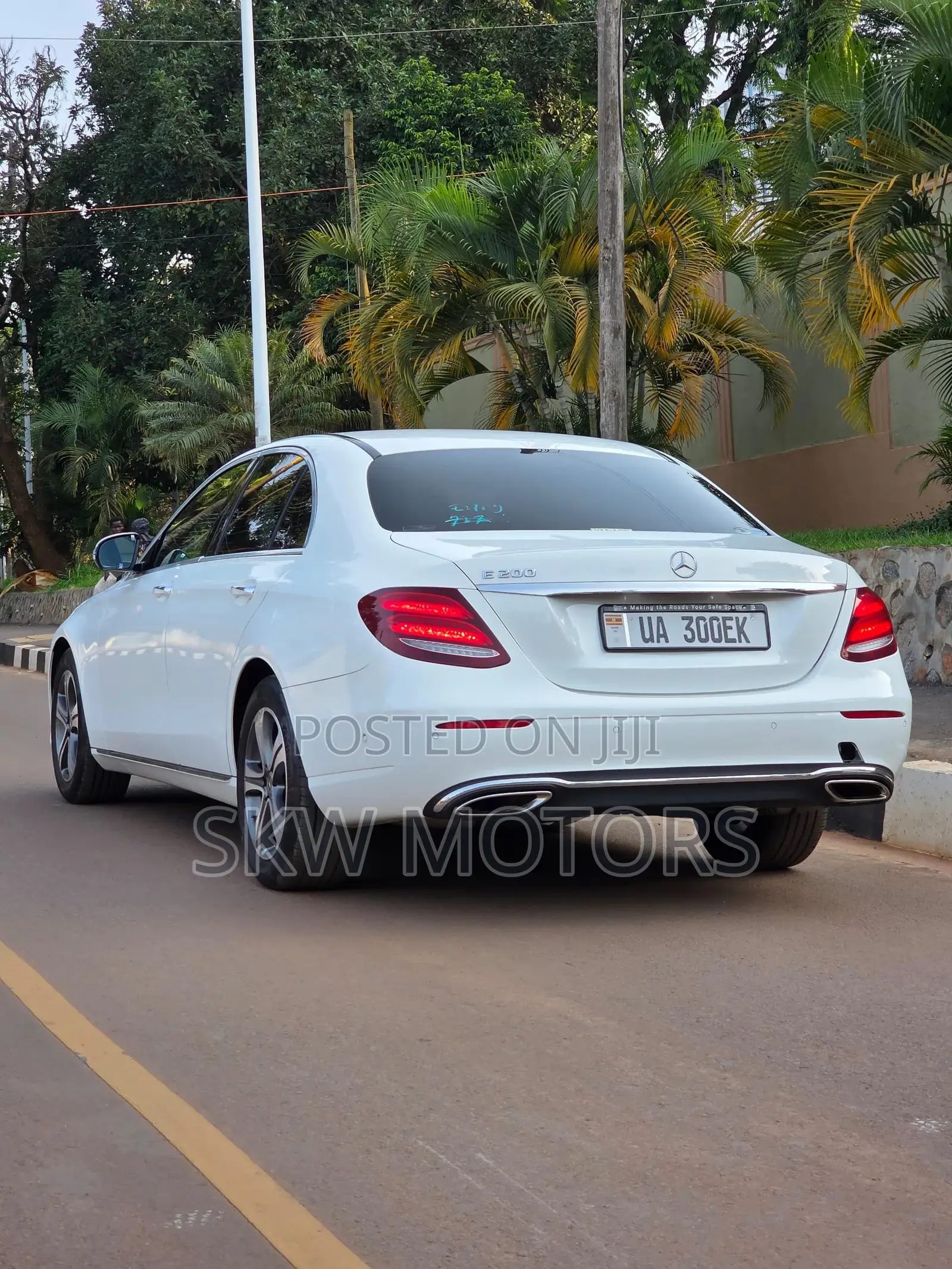 Mercedes-Benz E200 2018 White