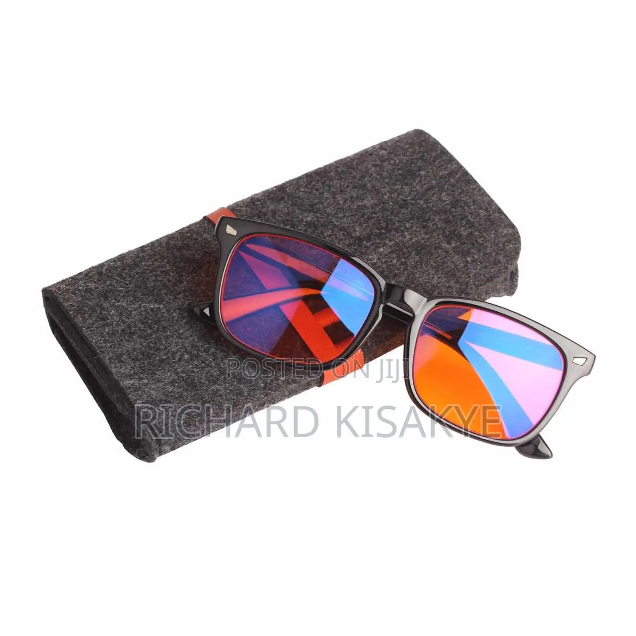 Orange Lens Gaming Glasses Anti Blue Light Night Vision Comp. Eyewear