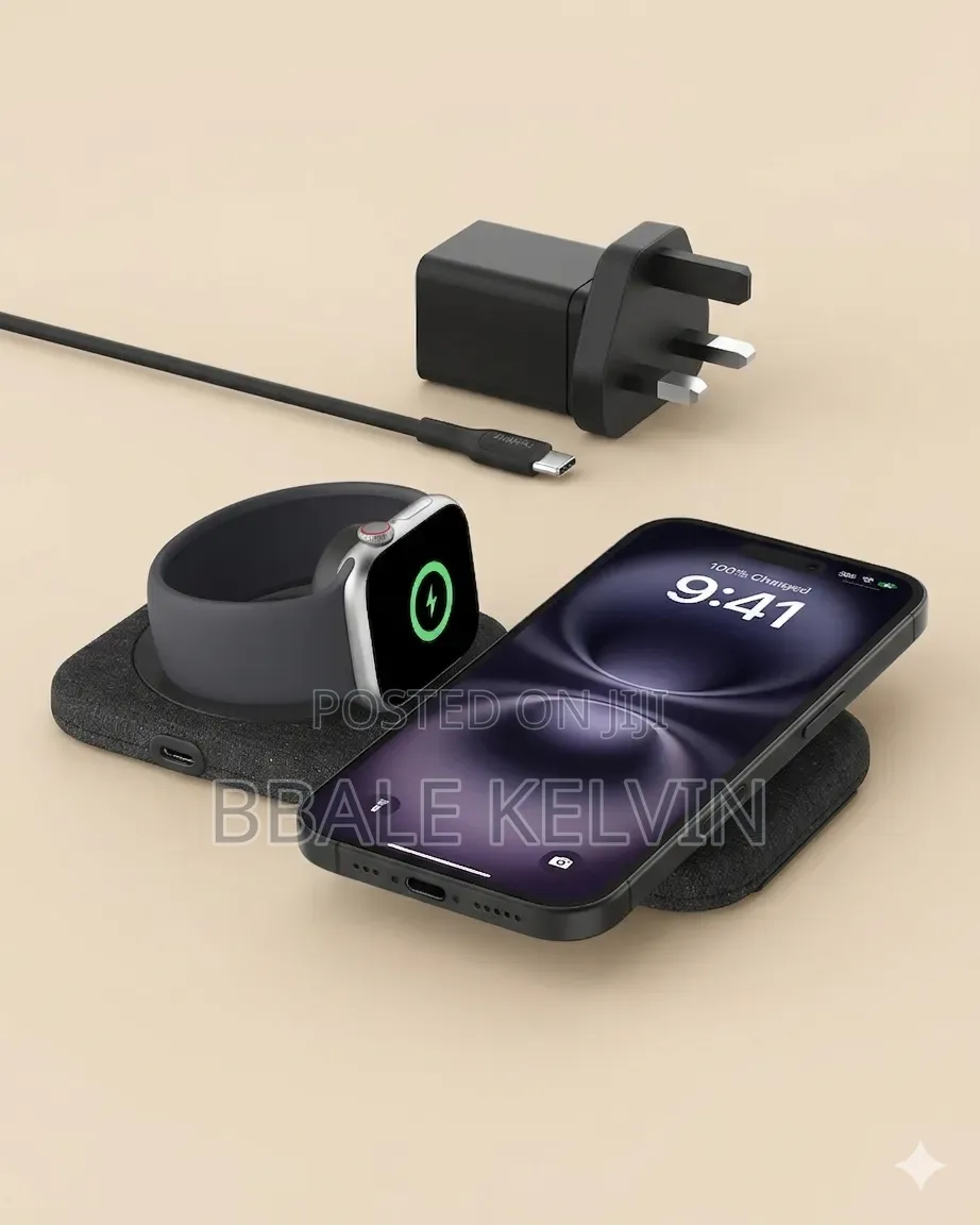 2in1 Magnetic Wireless Travel Charging Pad 15w Belkin