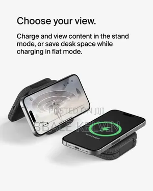 2in1 Magnetic Wireless Travel Charging Pad 15w Belkin