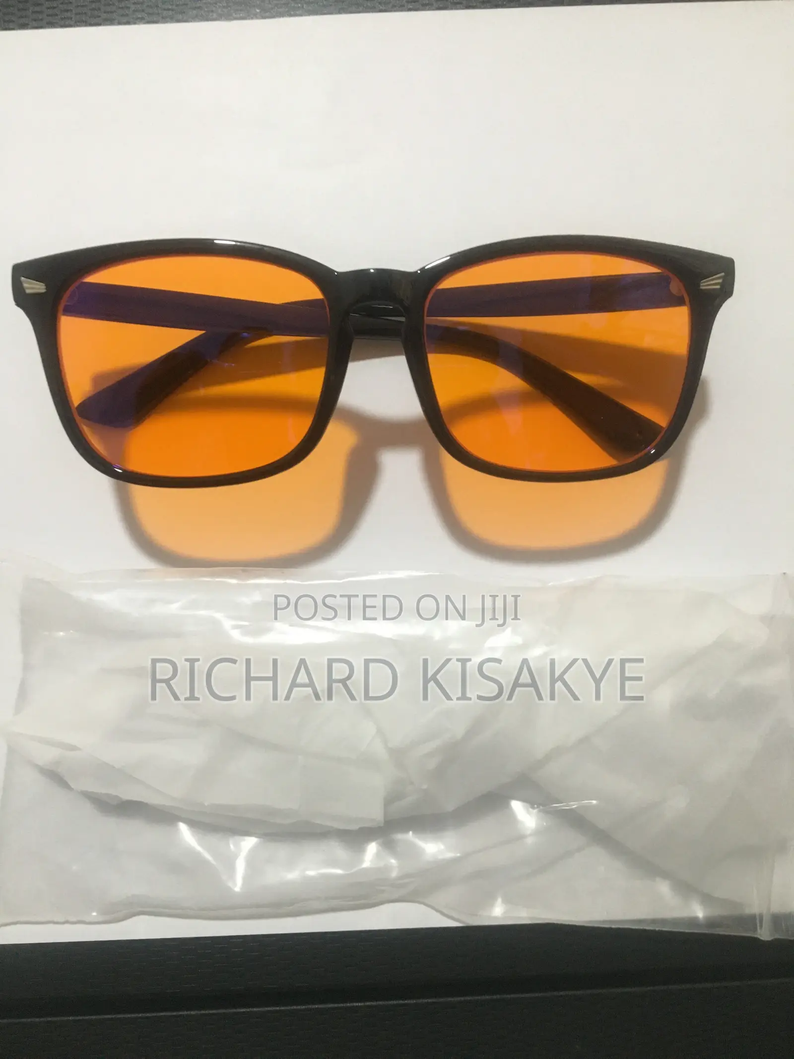 Orange Lens Gaming Glasses Anti Blue Light Night Vision Comp. Eyewear