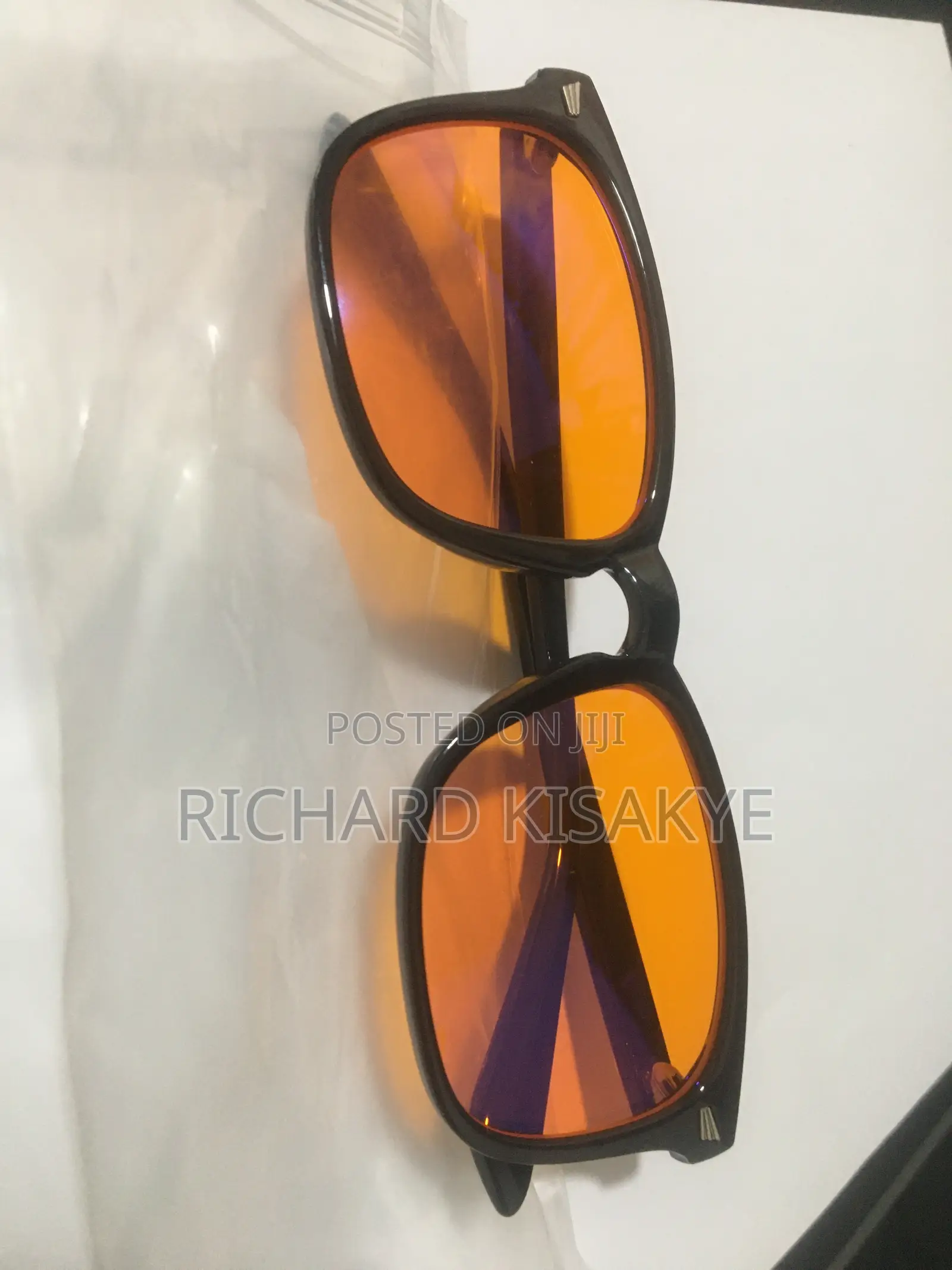 Orange Lens Gaming Glasses Anti Blue Light Night Vision Comp. Eyewear