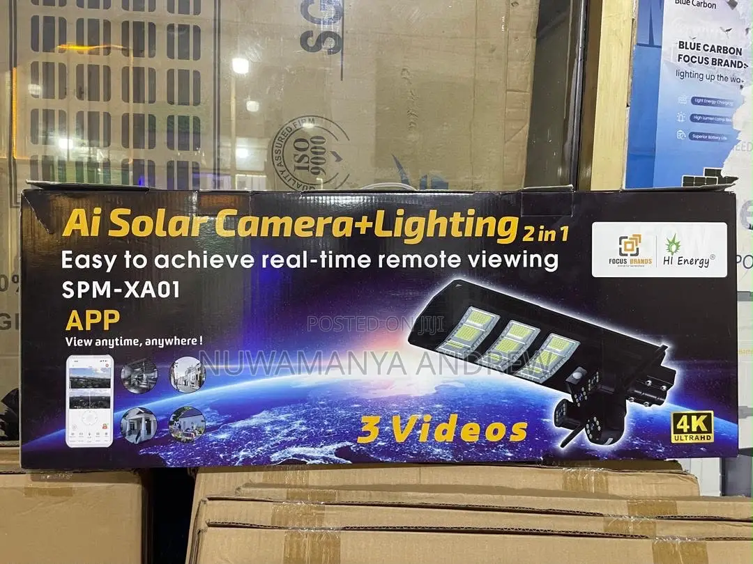 Ai Solar Camera +Lighting 2 In 1