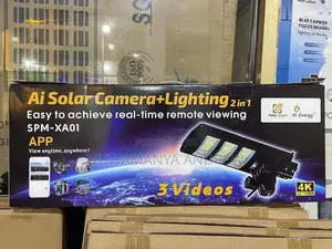 Ai Solar Camera +Lighting 2 In 1