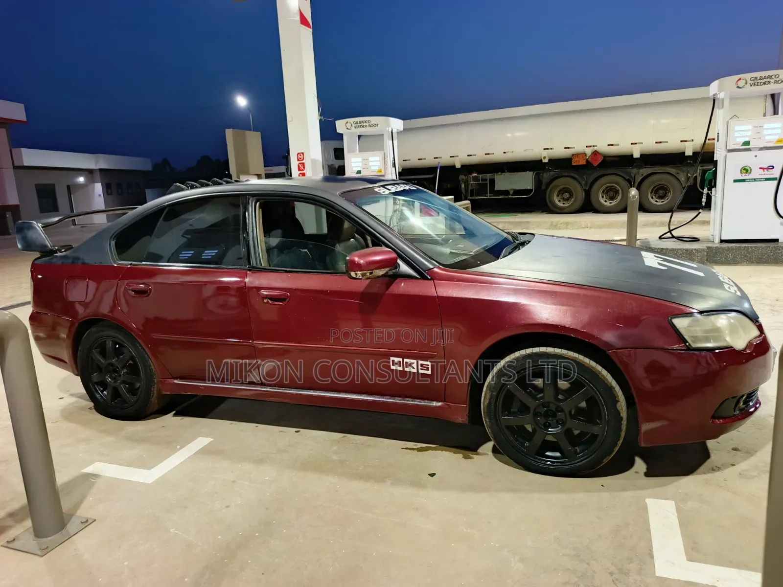 Subaru Legacy 2.5 2005 Maroon