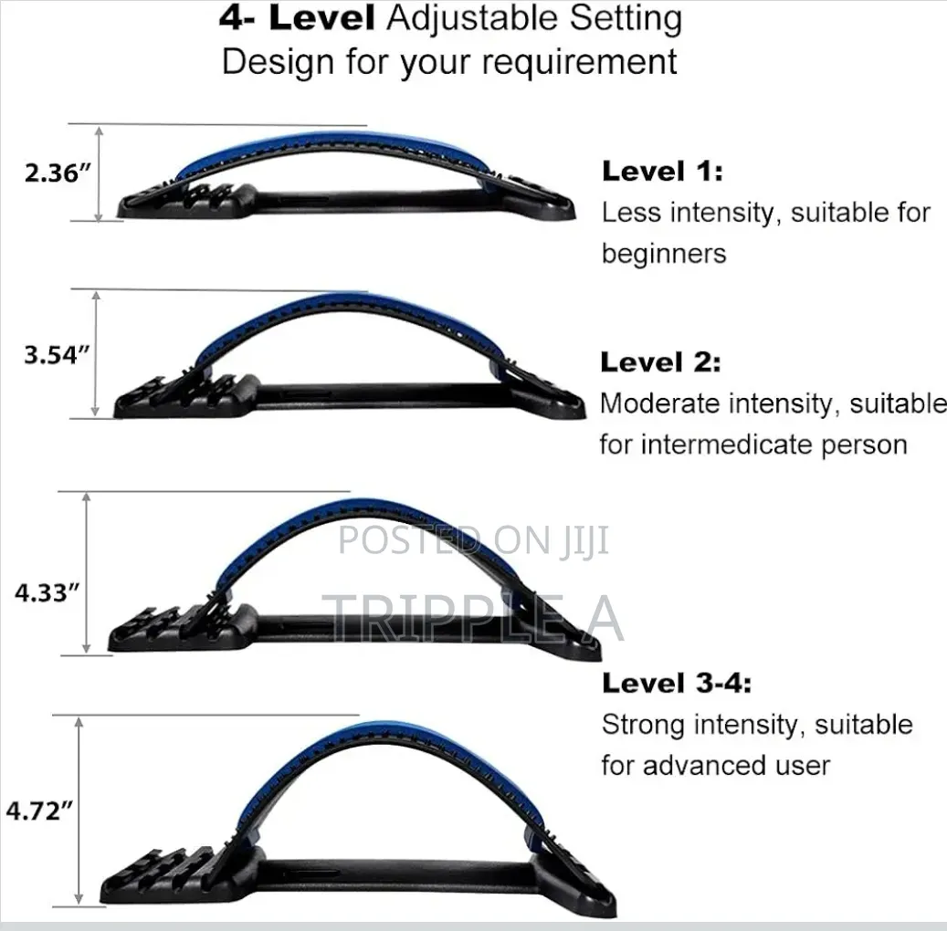 Multi-Level Lumbar Support Back Stretcher