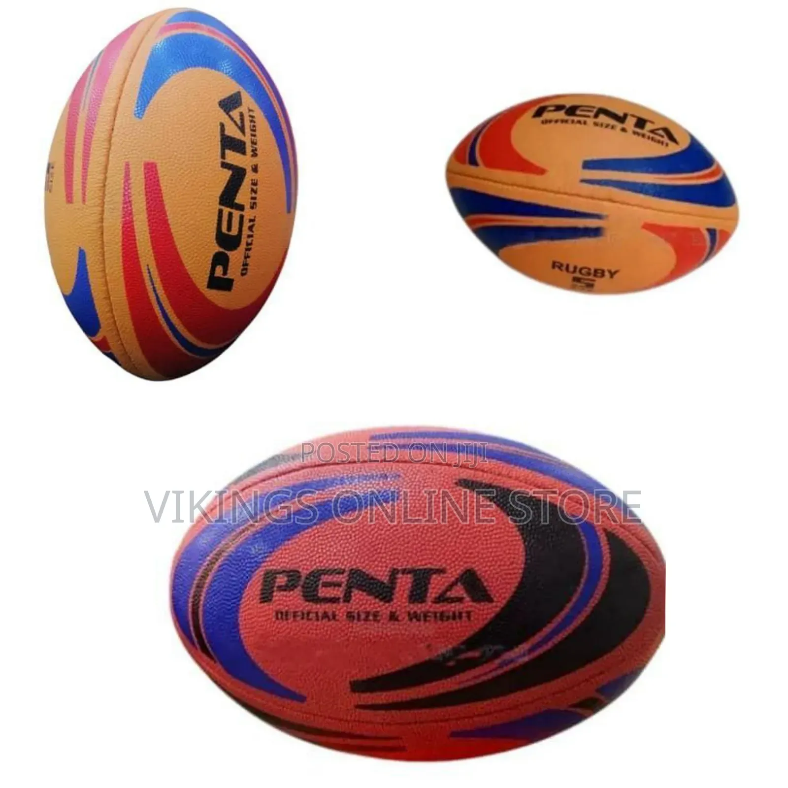 Penta Durable Water Resistant Juggling Trainer Rugby Balls Hand