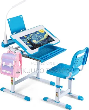 Kids Study Desk and Chair Set