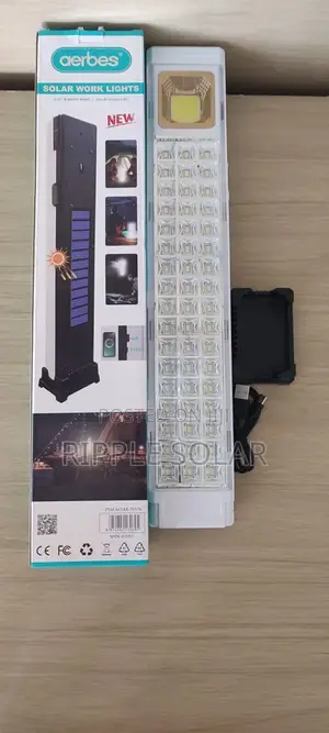 Aerbes Ab-Ty176 Solar Work Light Portable Emergency Lamp
