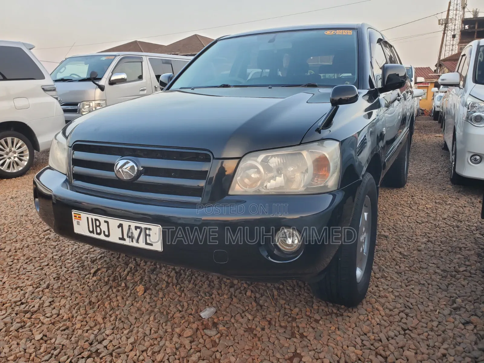 Toyota Kluger 2007 Black