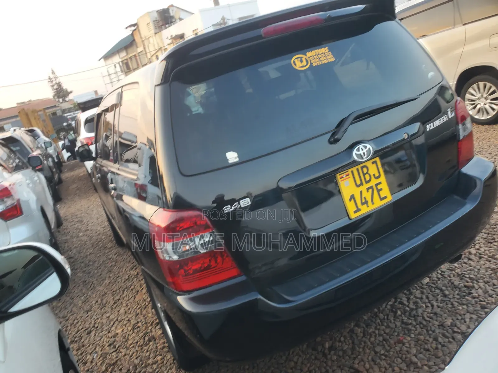 Toyota Kluger 2007 Black