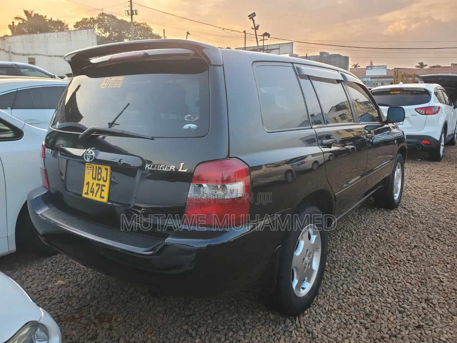 Toyota Kluger 2007 Black
