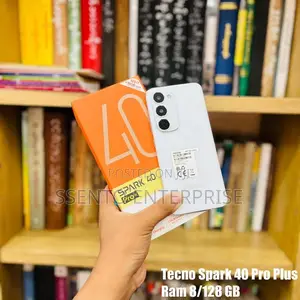 New Tecno Spark 40 Pro+ 256 GB White