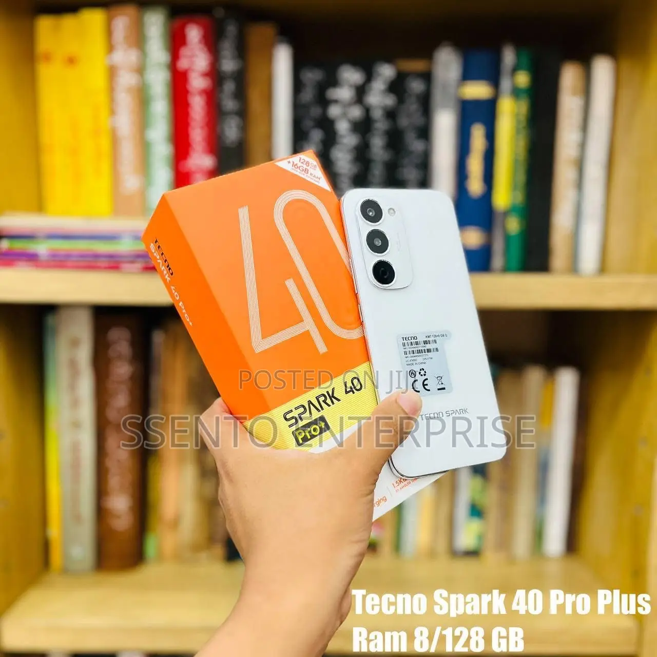 New Tecno Spark 40 Pro+ 256 GB White