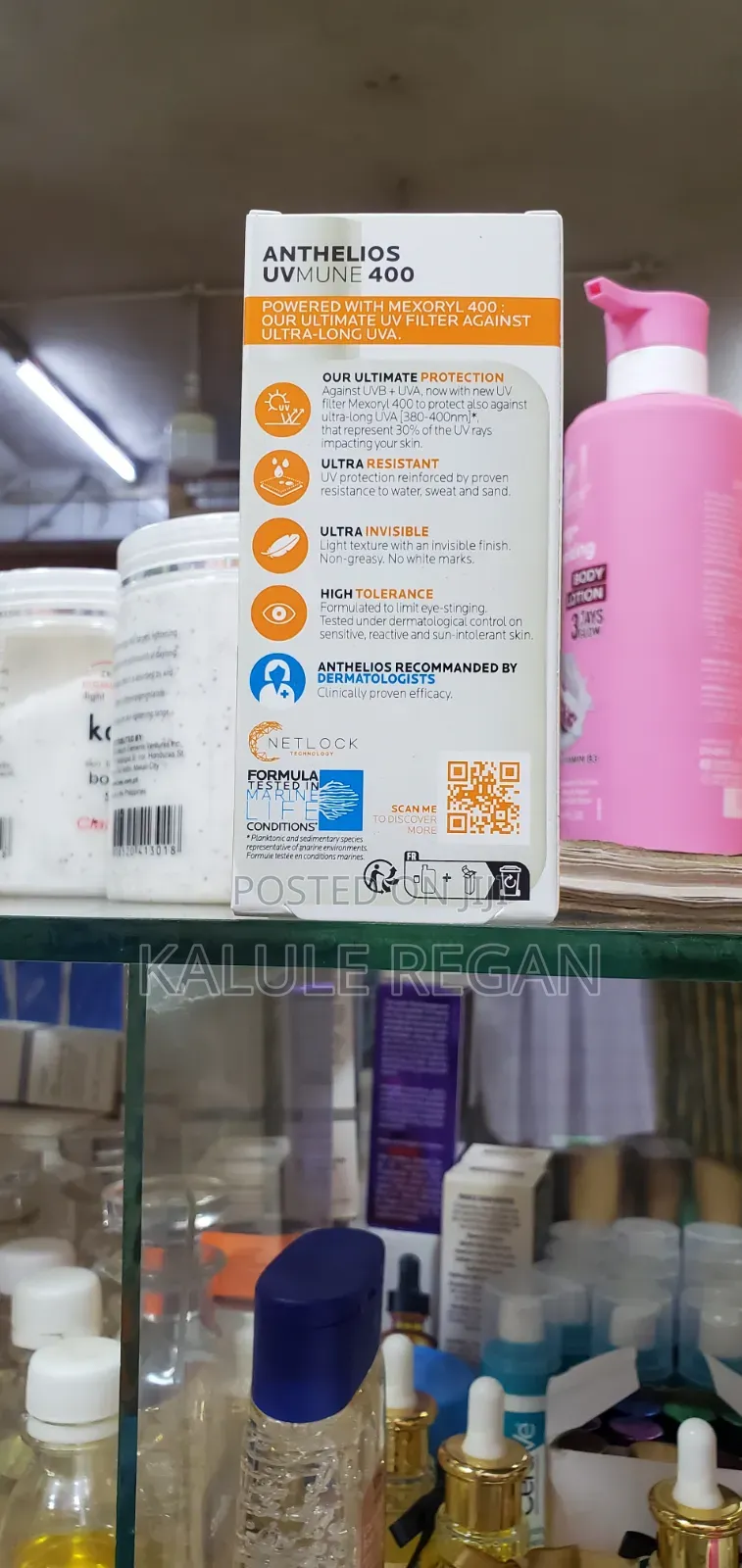 La Roche Posay Anthelios Uvmune 400 Oil Control Invisible