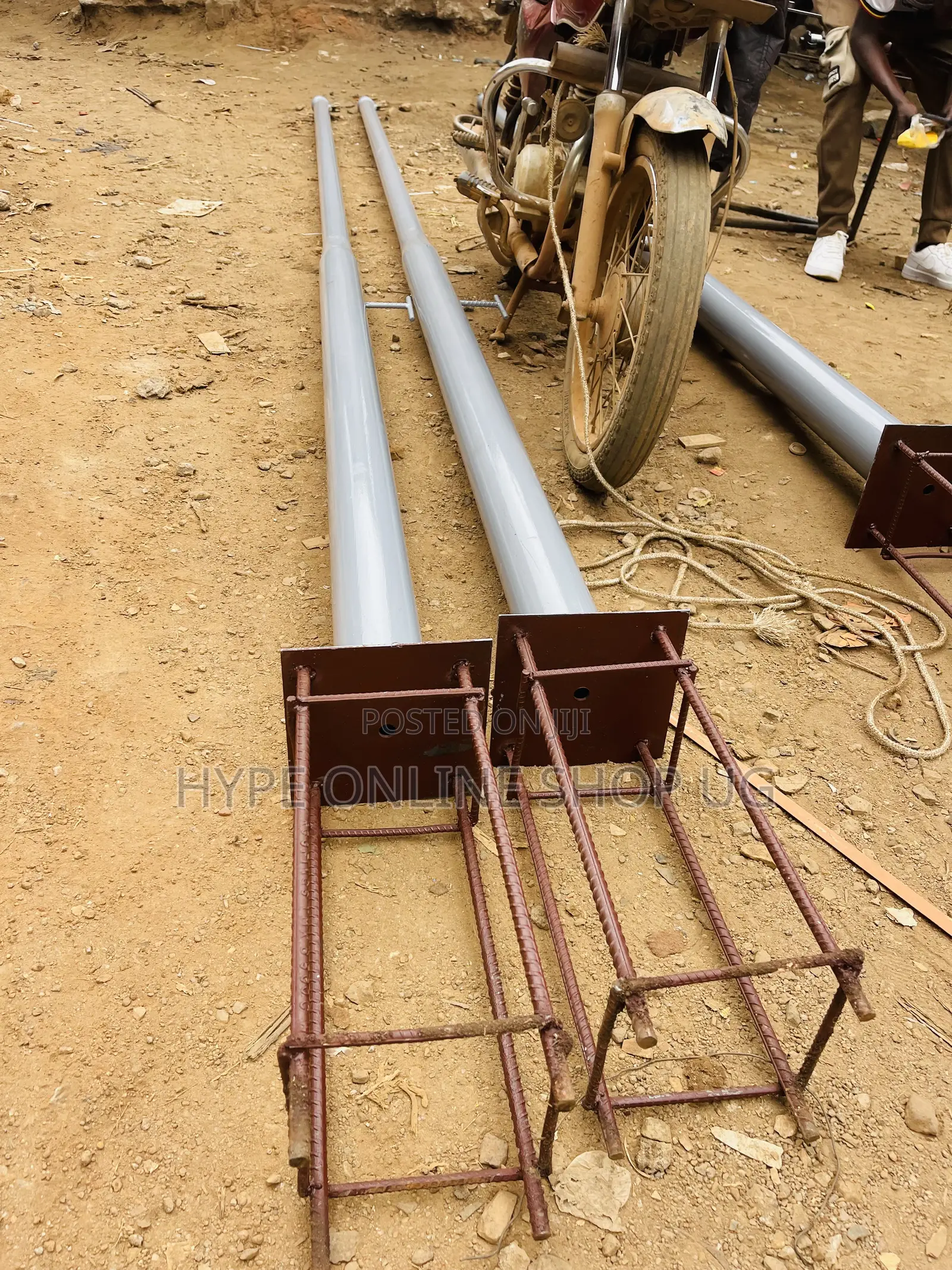 Easy Rising With Pulleys Brandnew 8meters Flagpole
