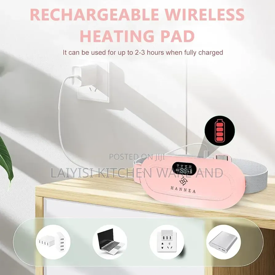 Heating Pad For Period Cramp Relief Massager With 4 Heat Levels 4women