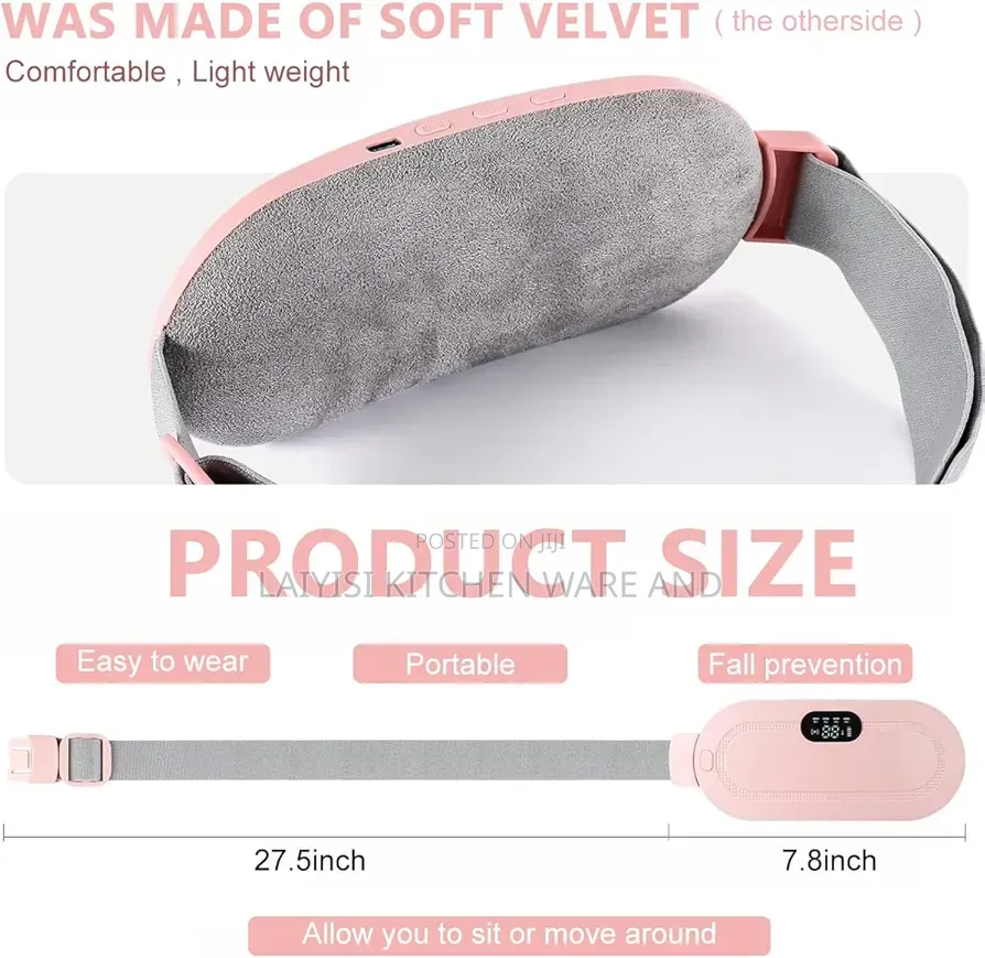 Heating Pad For Period Cramp Relief Massager With 4 Heat Levels 4women