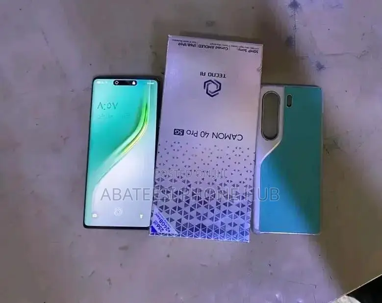 New Tecno Camon 40 Pro 4G 256 GB Green