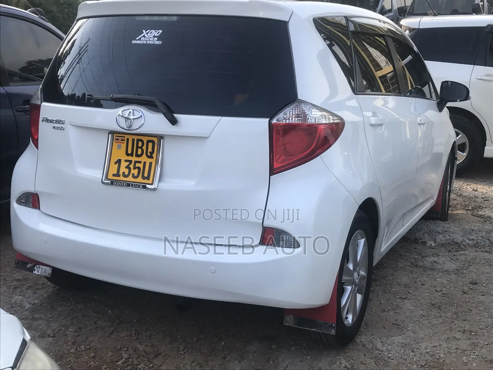 Toyota Ractis 2011 White