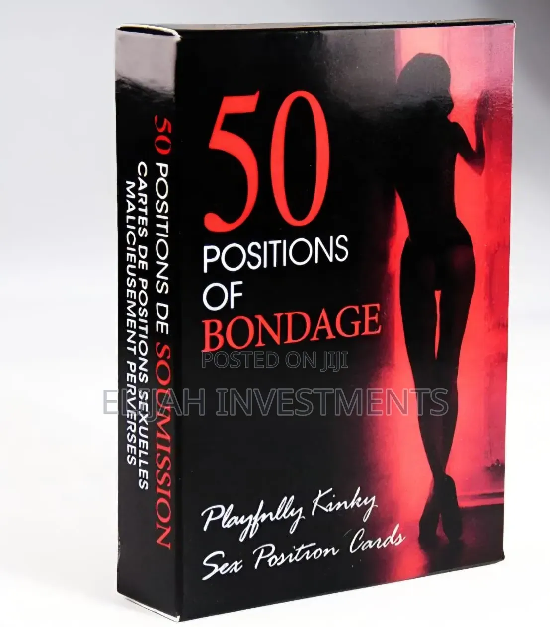 BDSM 50 Positions of Bondage Game Card