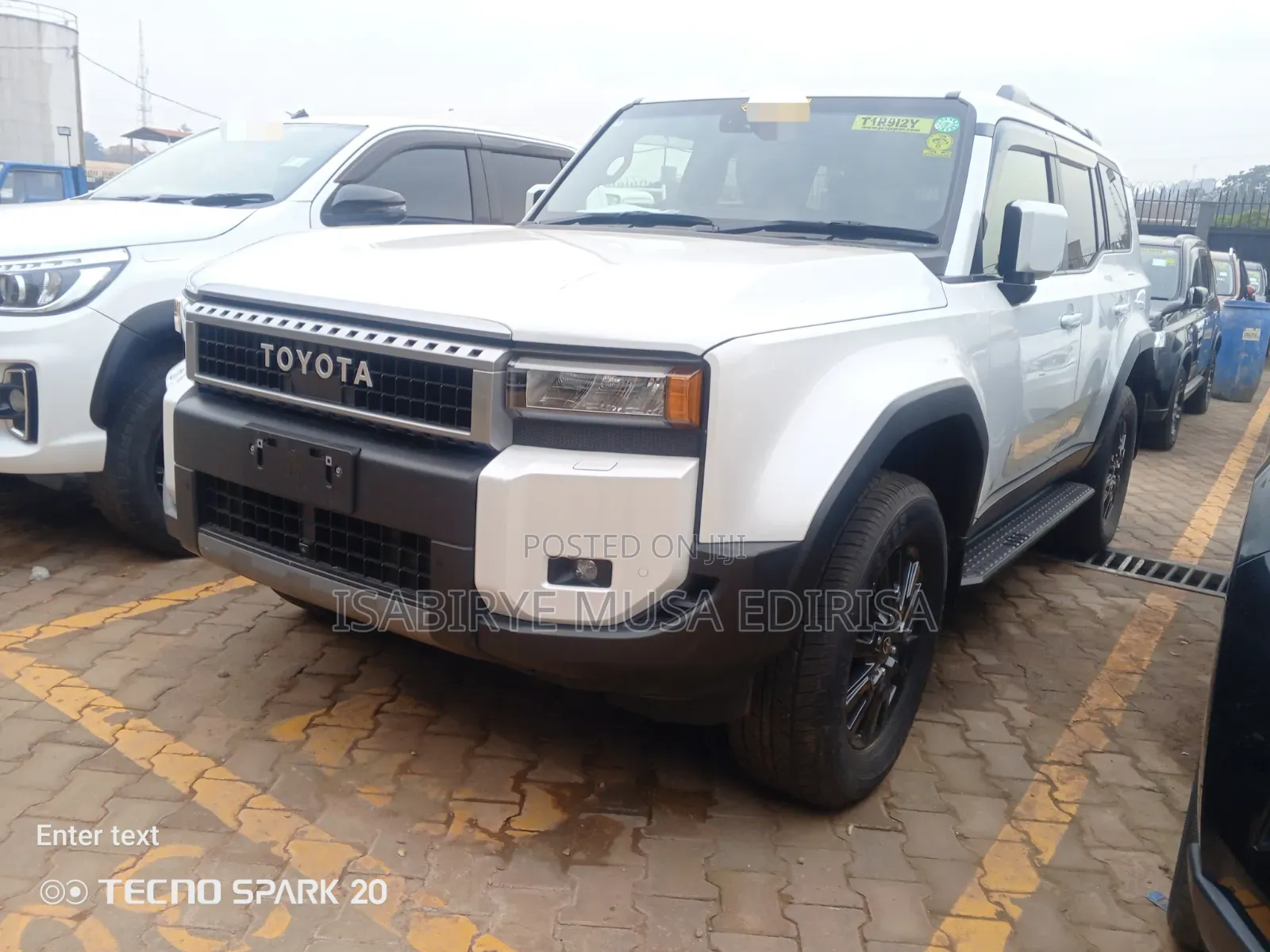 Toyota Land Cruiser Prado 2024 White
