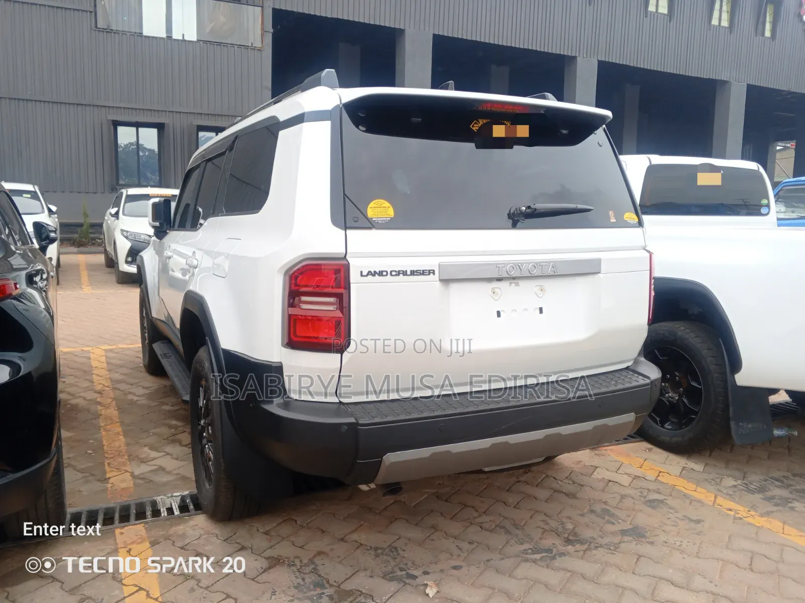 Toyota Land Cruiser Prado 2024 White